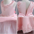 Sleevless Tulle and Satin Dress Size 6-7
