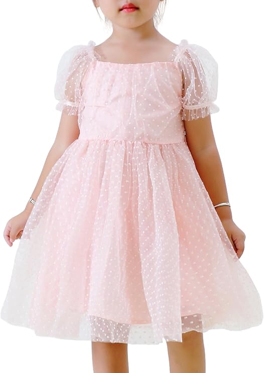 Toddler Dot Tulle Princess Dress Size 3T